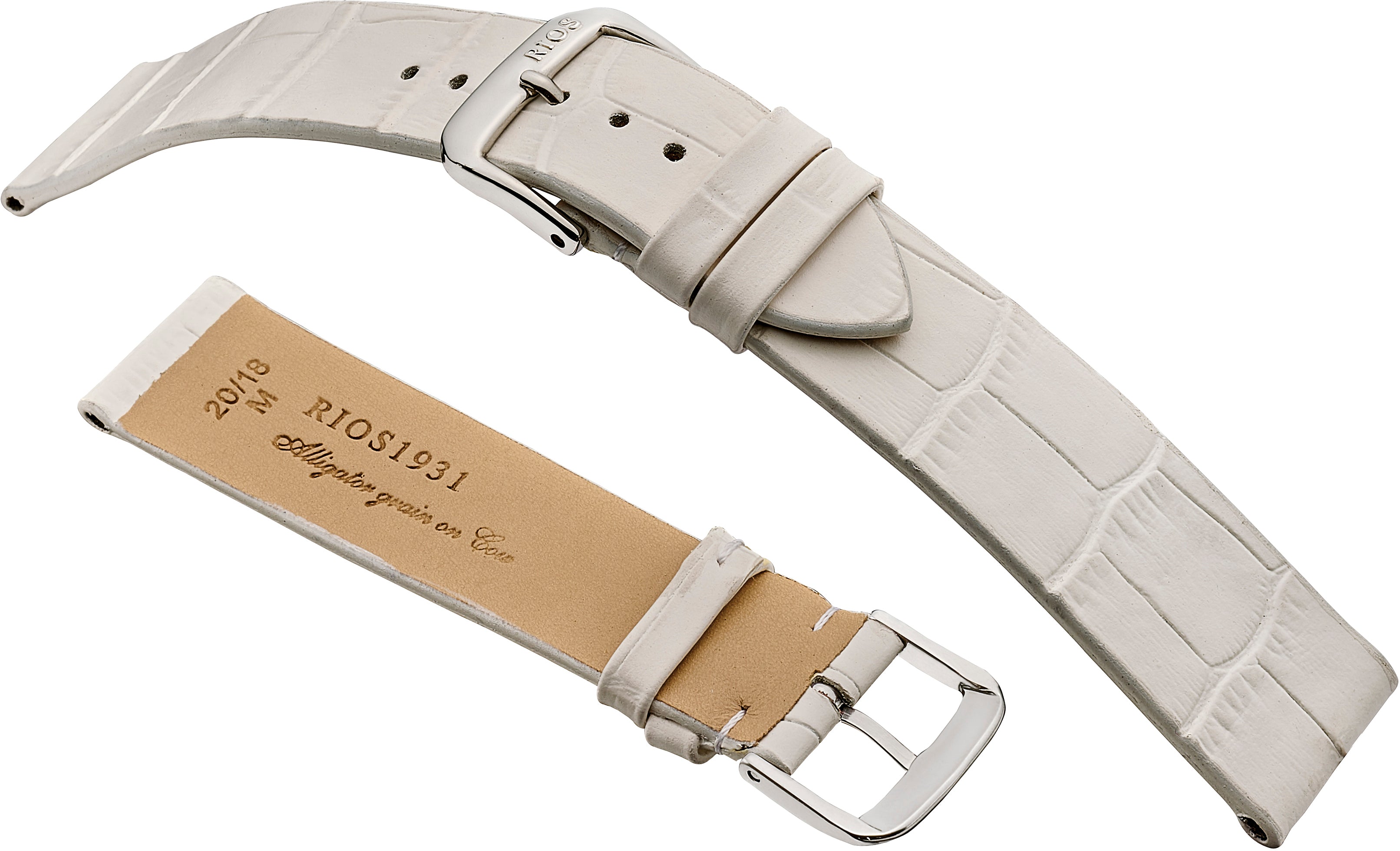 R35 Embossed Alligator Grain on Genuine Cow Leather - Miami