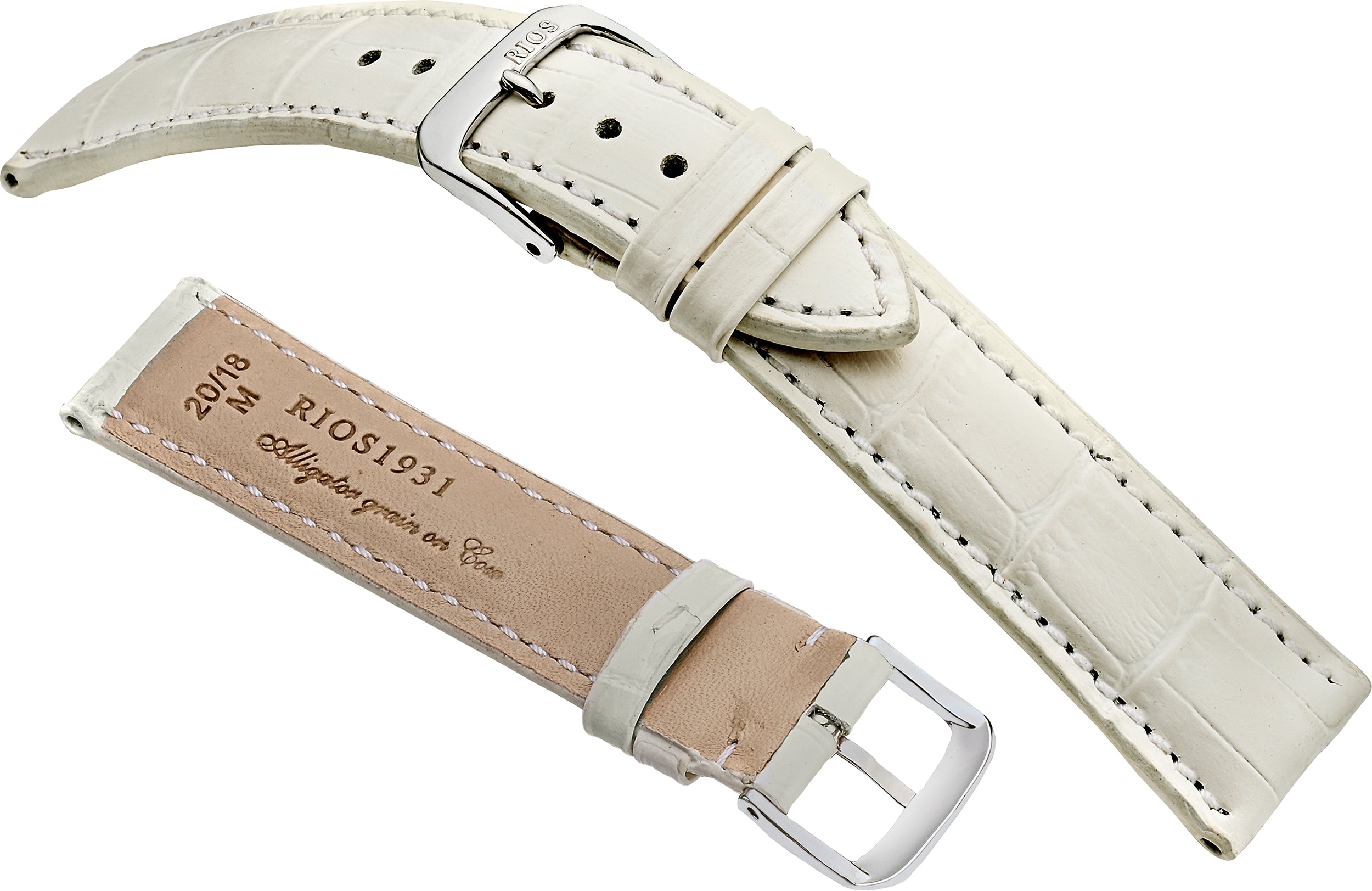 R50 Embossed Alligator Grain on Genuine Cow Leather - Louisiana