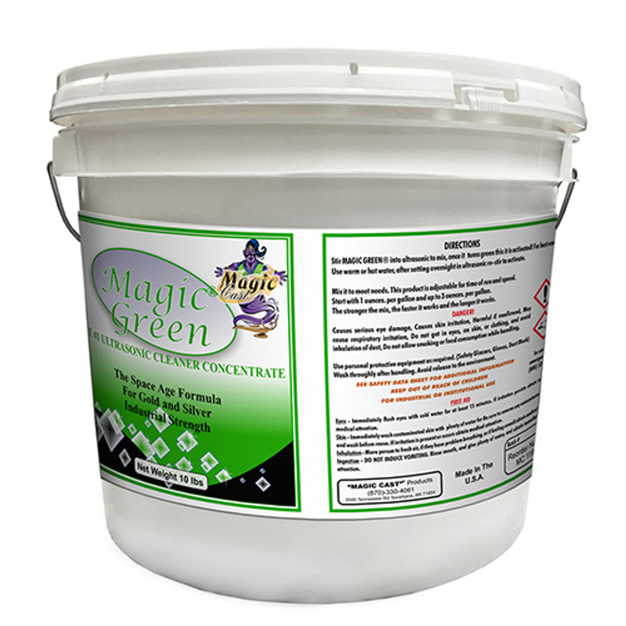 Magic Green Granulated Ultrasonic Cleaning Concentrate