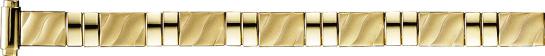 2406 Squeeze End Metal Expansion Watch Band