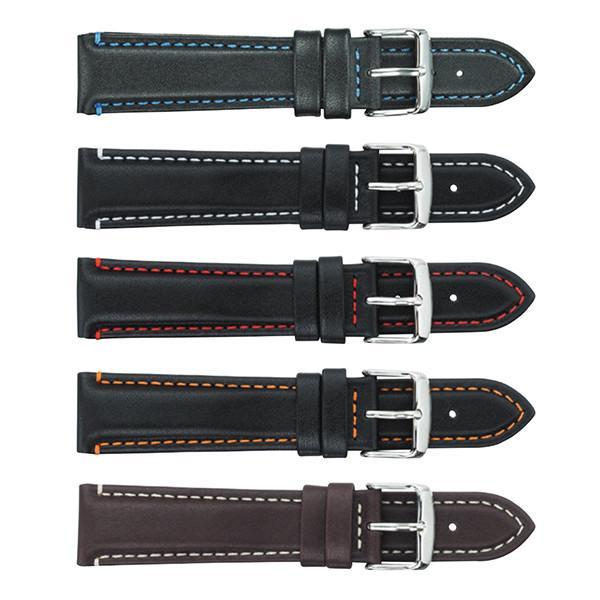 364 Sporty Padded Stitched Waterproof Watch Strap