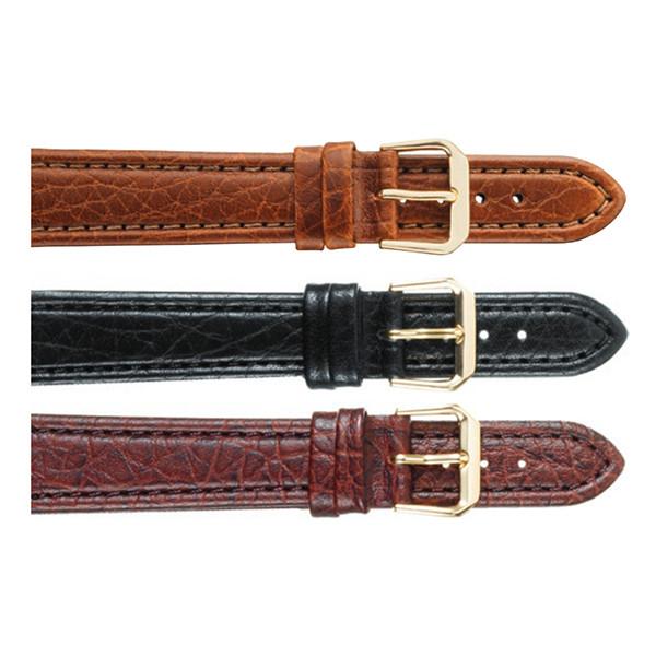 394 Italian Padded Stitched Calf Watch Strap