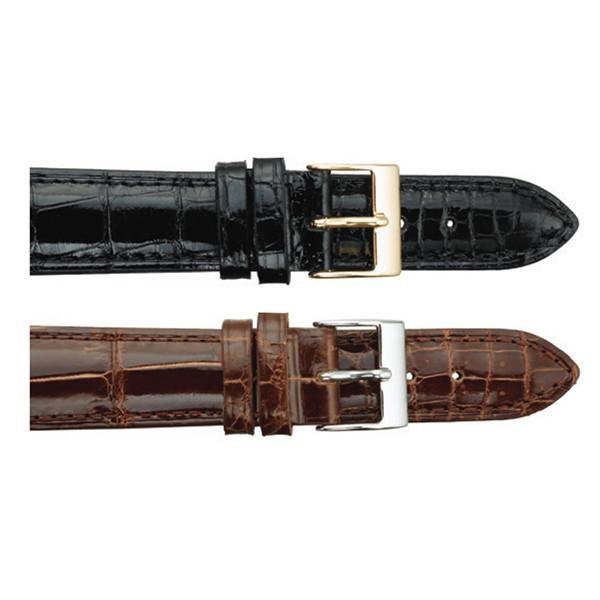 398 Genuine Alligator Padded Watch Strap