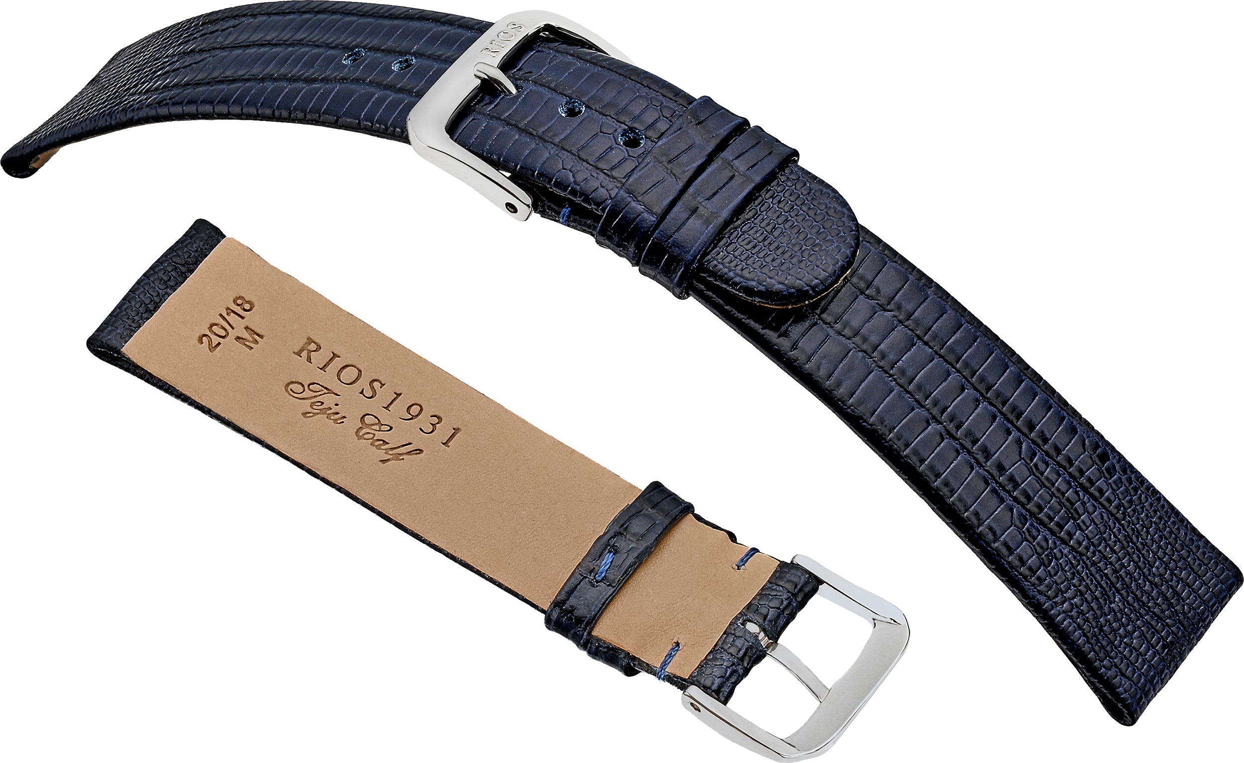 R42 Embossed Teju Lizard Grain on Genuine Cow Leather - Bolivia