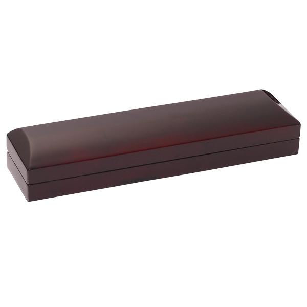 5600-B Burgundy Wood Finished Bracelet Box