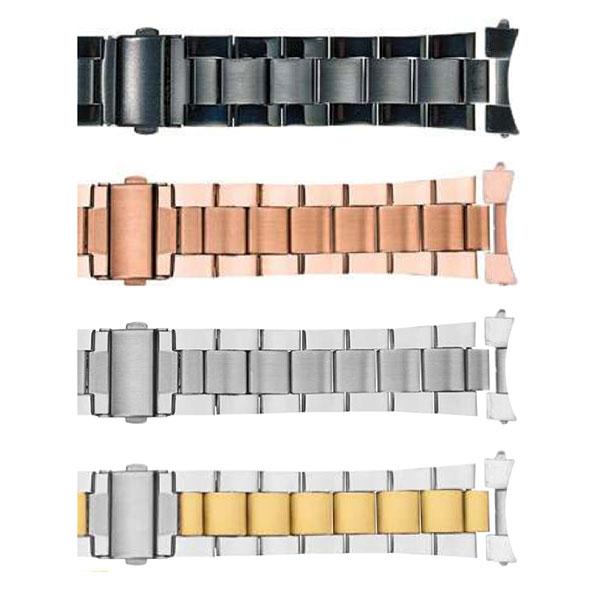 589 Curved End Metal Link Band