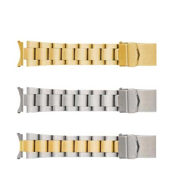 599 Solid Link Metal Watch Band