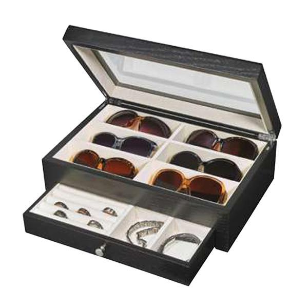 DJ106 Wooden Watch and Sunglass Box