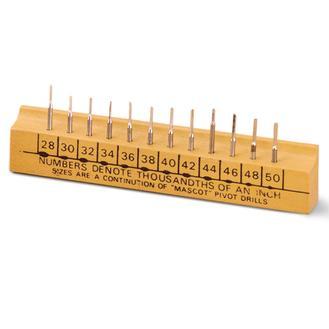 Mascot Flat Pivot Drill Assortments