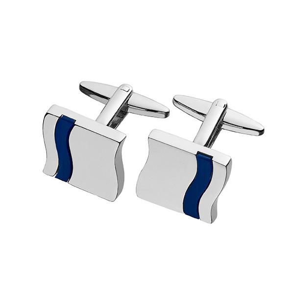 Blue Cat Eye Inlay Cufflink SC78