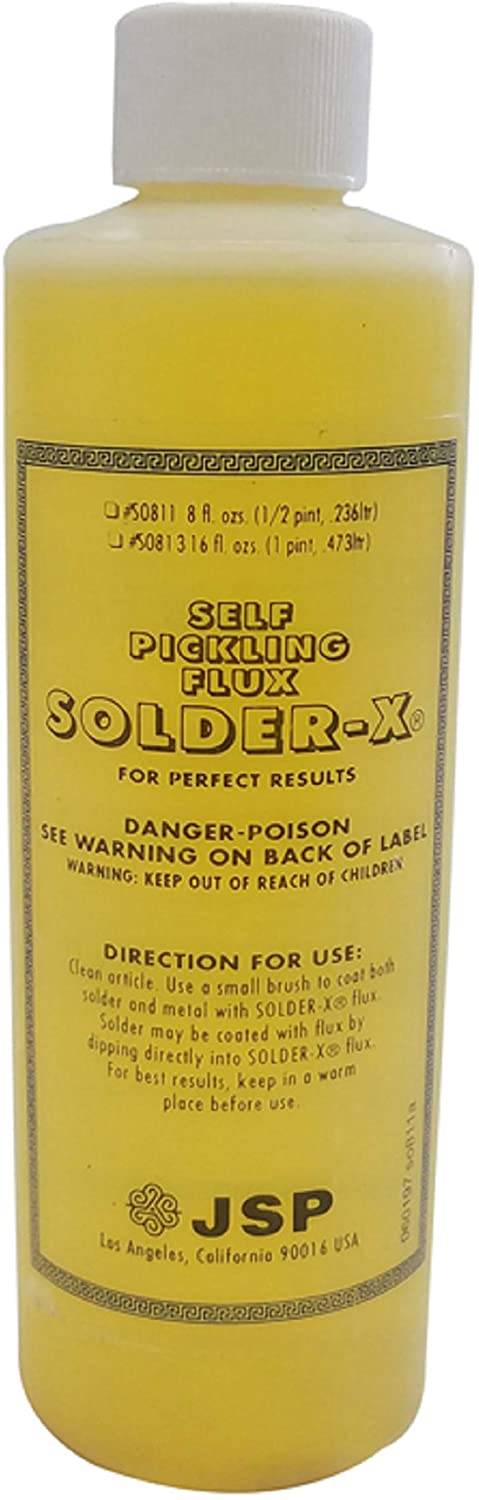 Self-Pickling Hard Soldering Flux