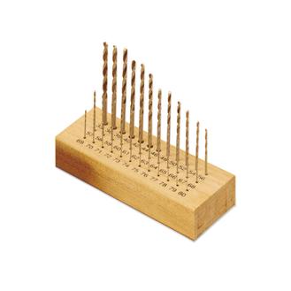 Set of 36 High Speed Twist Drill Bits