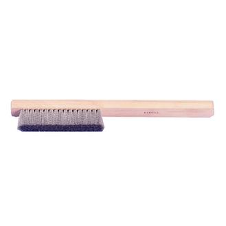Steel Scratch Brush with Wood Handle
