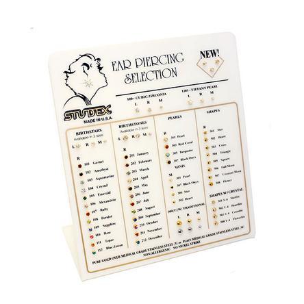 Studex Easel Display for Ear Piercing Studs