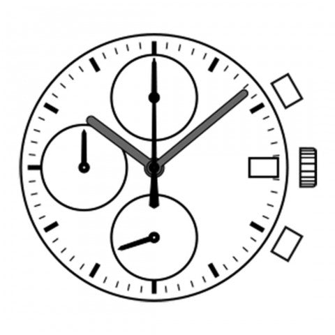 VK67 Epson Watch Movement