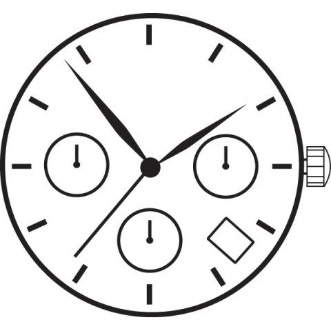 VD53 Quartz Epson Watch Movement