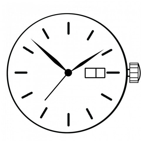 1L02 Day/Date 3 Miyota Watch Movement