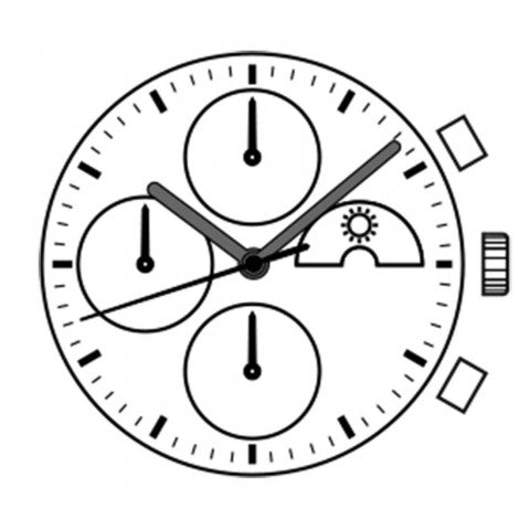 VD59 Quartz Epson Watch Movement