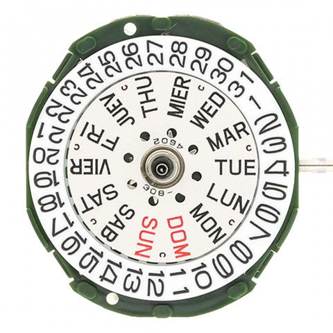 2005 Day/Date 3 Miyota Watch Movement
