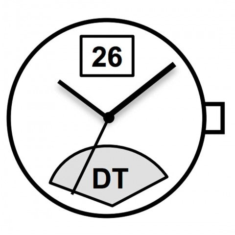 GP00 Miyota Watch Movement