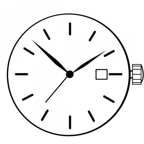 1M12 Date 3 Miyota Watch Movement