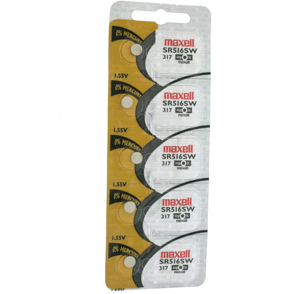 Maxell Watch Battery 317 - SR516SW
