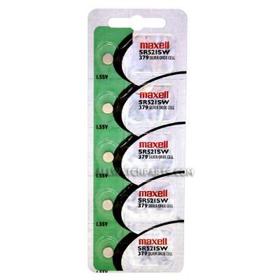 Maxell Watch Battery 379 - SR521SW