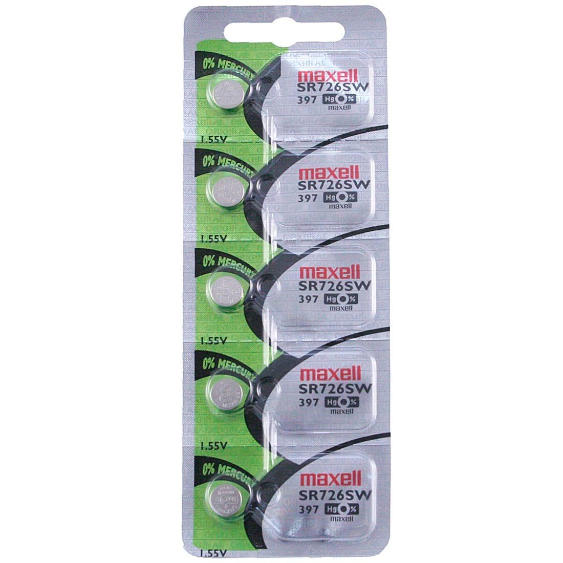 Maxell Watch Battery 397 - SR726SW