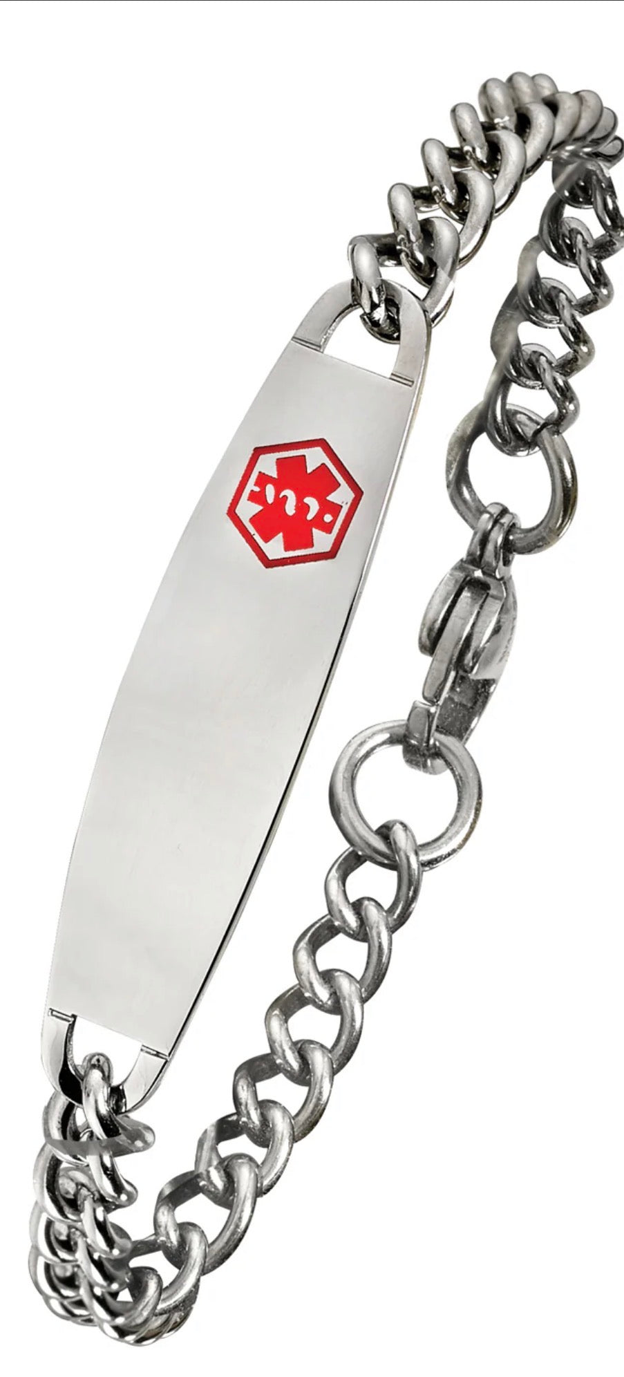 Stainless Steel Kids Medical ID Bracelet SB605MED