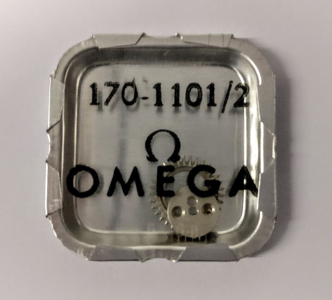 Crown Wheel and Core, Omega 170 #1101/02 (Omega 33.3, Lemania 15)