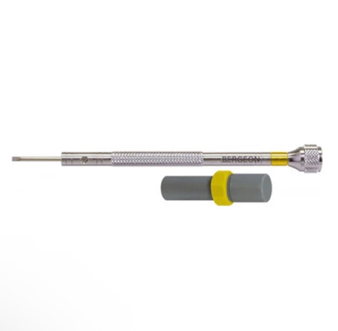 BERGEON YELLOW SCREWDRIVER WITH BLADES 30080-D
