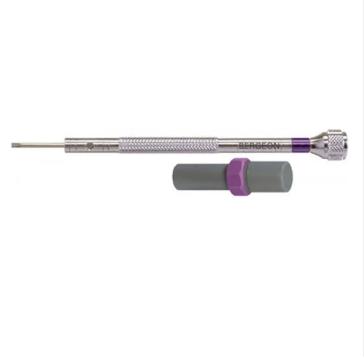 BERGEON PURPLE SCREWDRIVER WITH BLADES