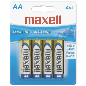 Maxell AA Batteries (pack of 4)