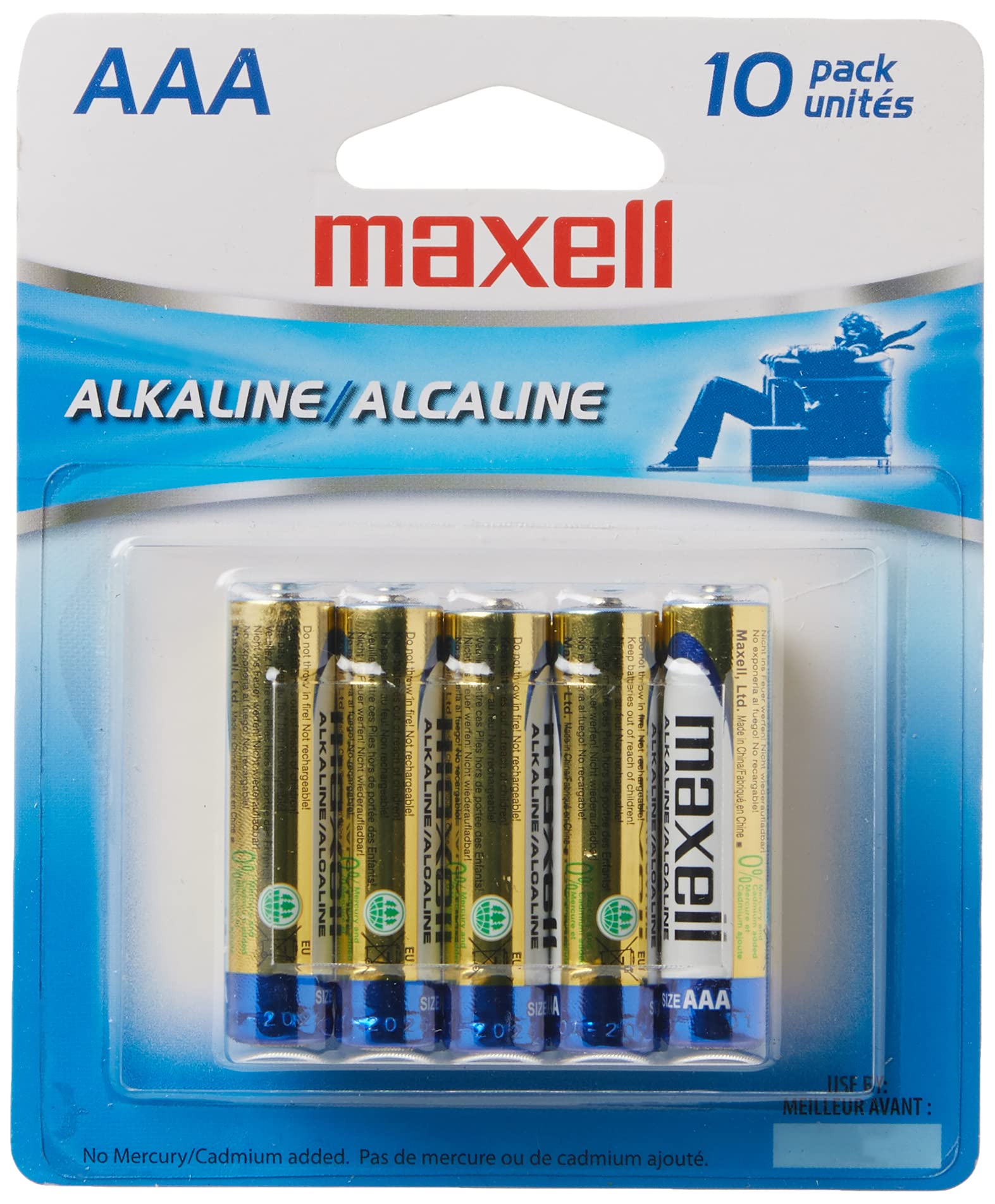 Maxell AAA Batteries (pack of 4)