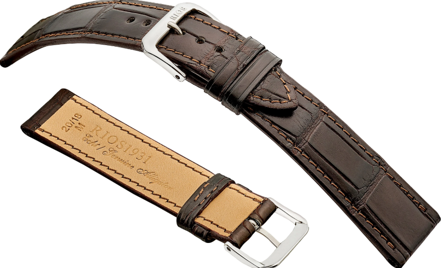 RIOS1931 Premier Genuine Alligator Leather - Glossy Finish R273