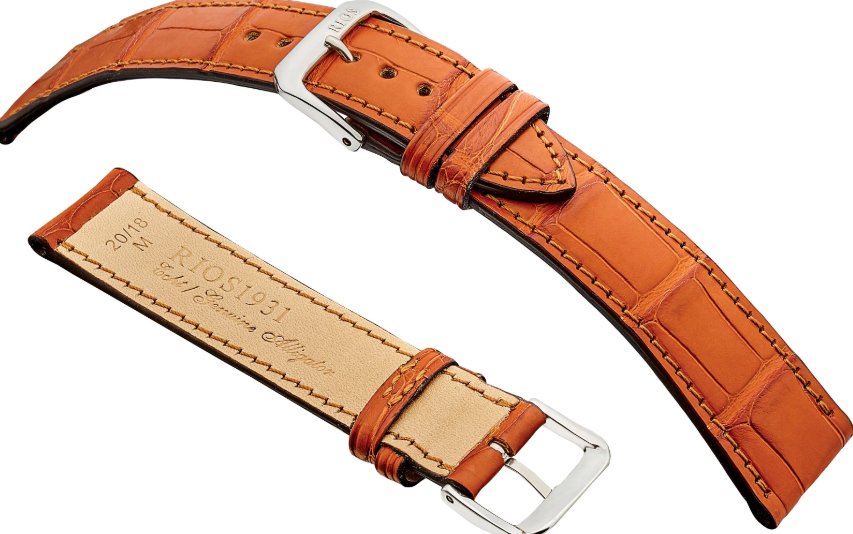 RIOS1931 Premier Genuine Alligator Leather - Glossy Finish R273