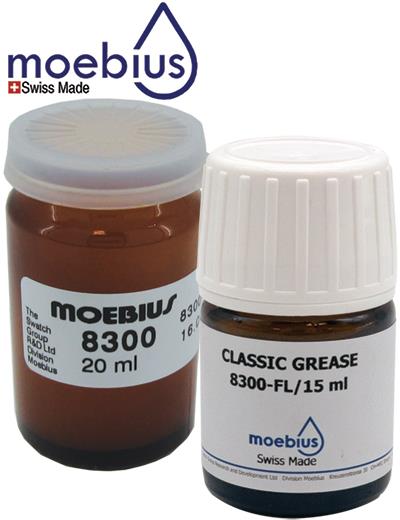 Moebius 8300 Classic Grease for Watches Swiss Automatic and Chronograph parts 15 ml