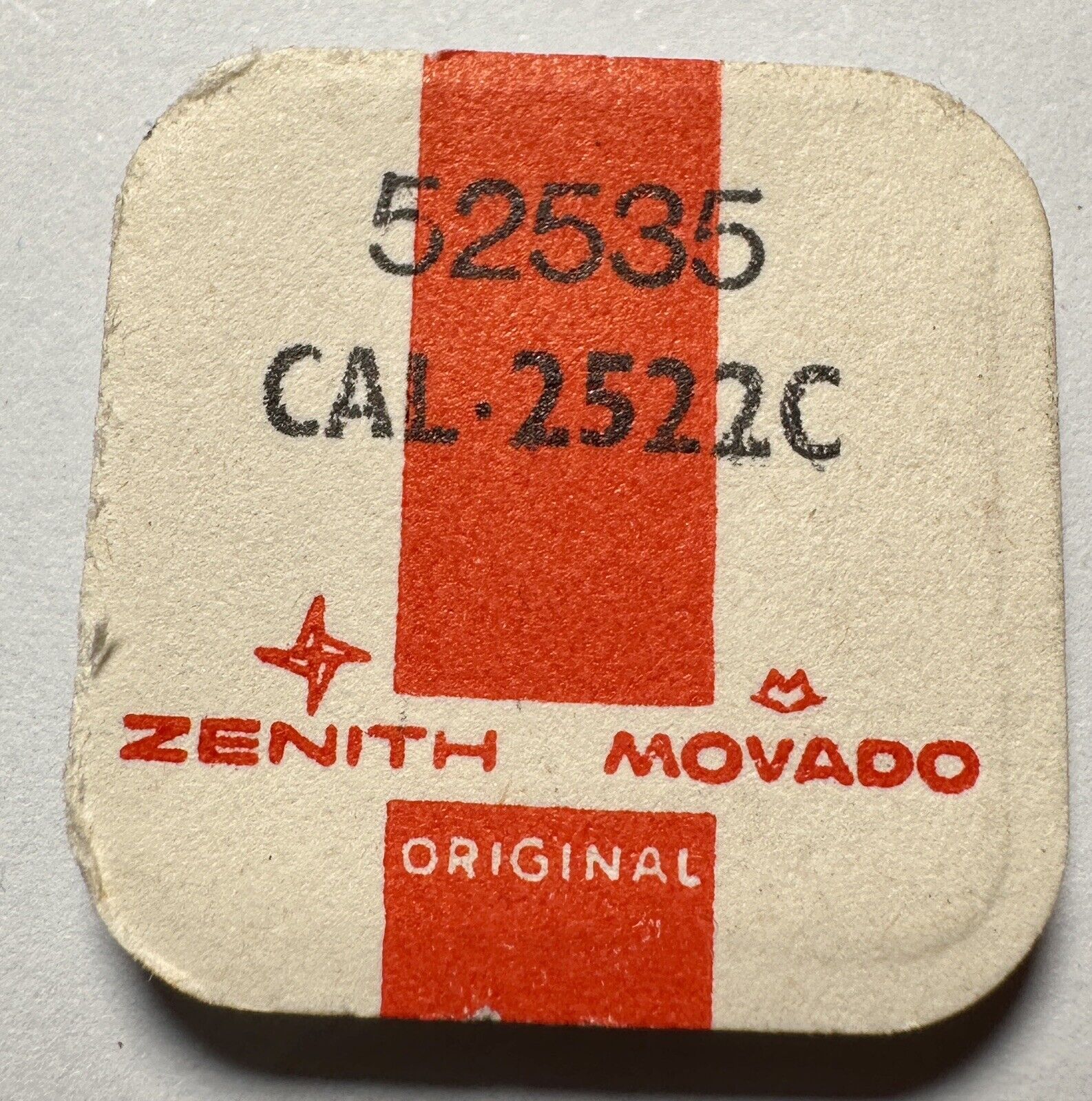 Zenith / MOVADO - Cal. 2522C - Screw - Watch Part # 52535 - 1 Pc