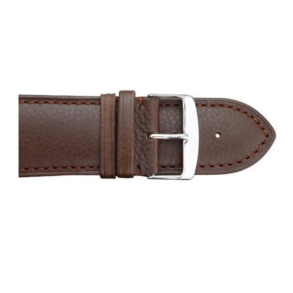 336 Stitched Calf Skin Leather Watch Strap