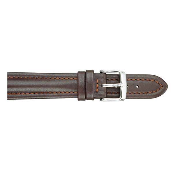 354 Padded Waterproof Leather Watch Strap