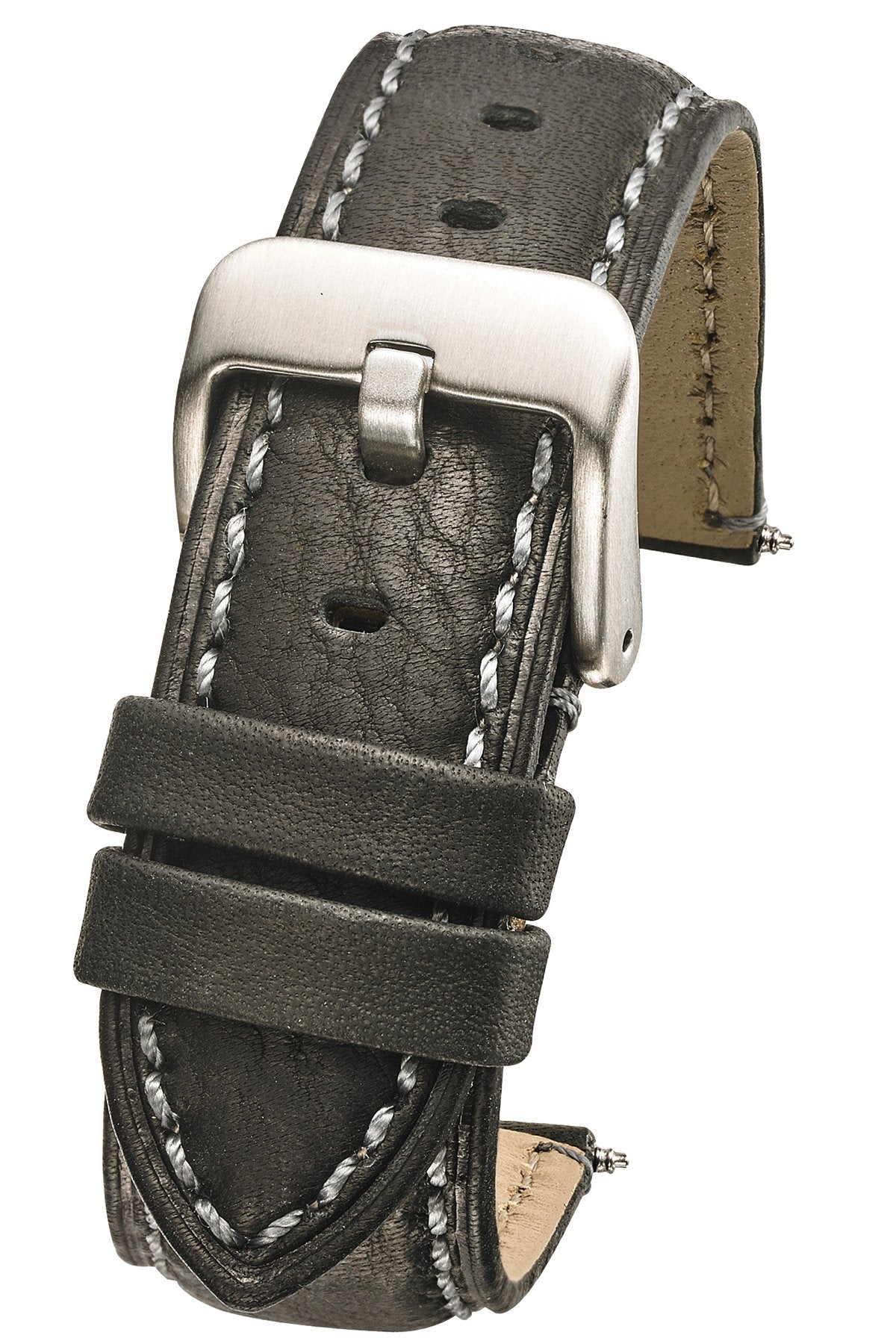 360 Waterproof Leather Watch Strap