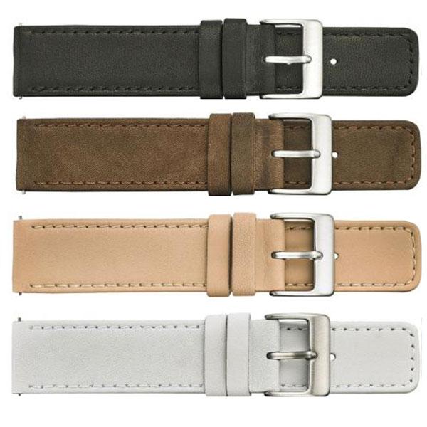 381 Soft Stitched Leather Watch Strap