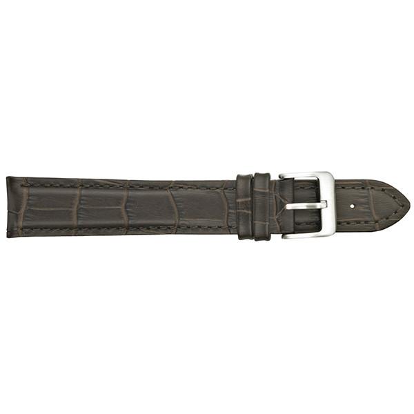 384XL Padded Stitched Alligator Grain Watch Strap