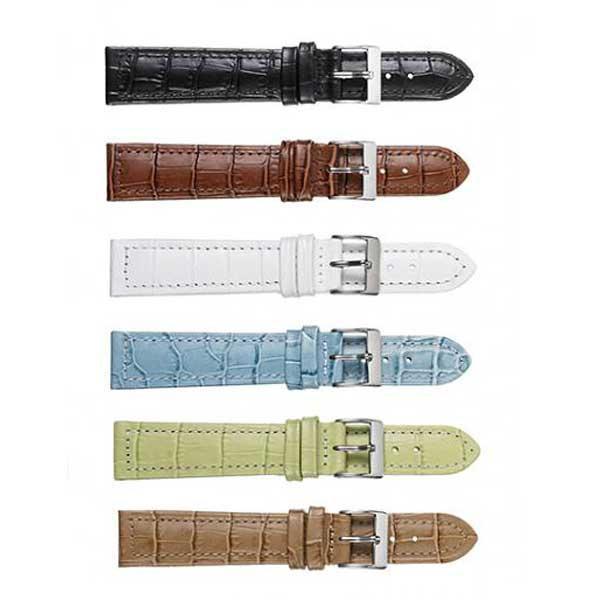 385 Stitched Alligator Grain Watch Strap