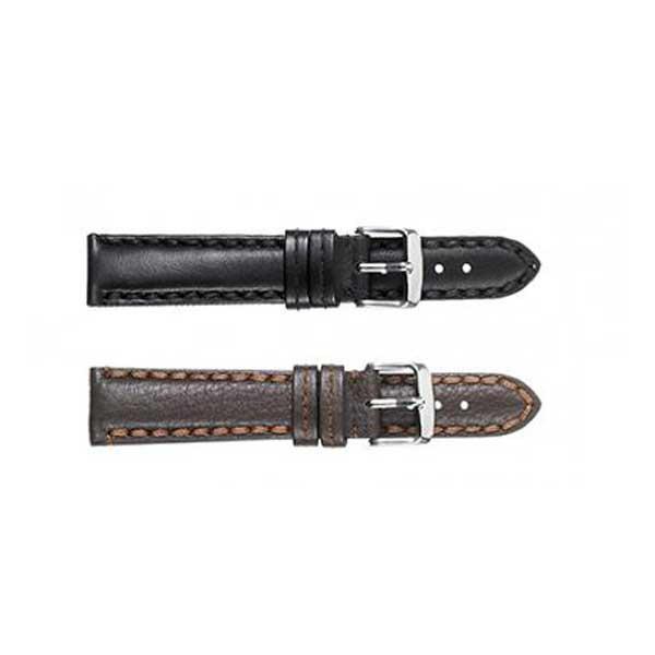 392 Padded Heavy Stitched Calf Skin Watch Strap