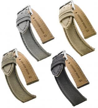 421 CORDURA Fabric with Water Resistant Leather Watch Band
