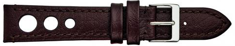 429 Flat Stitched Crushed Leather Watch Band