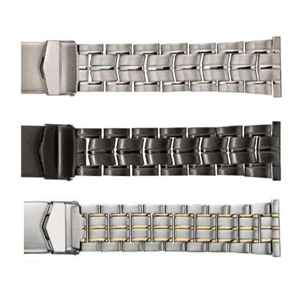 536 Straight End Link Type Metal Watch Strap