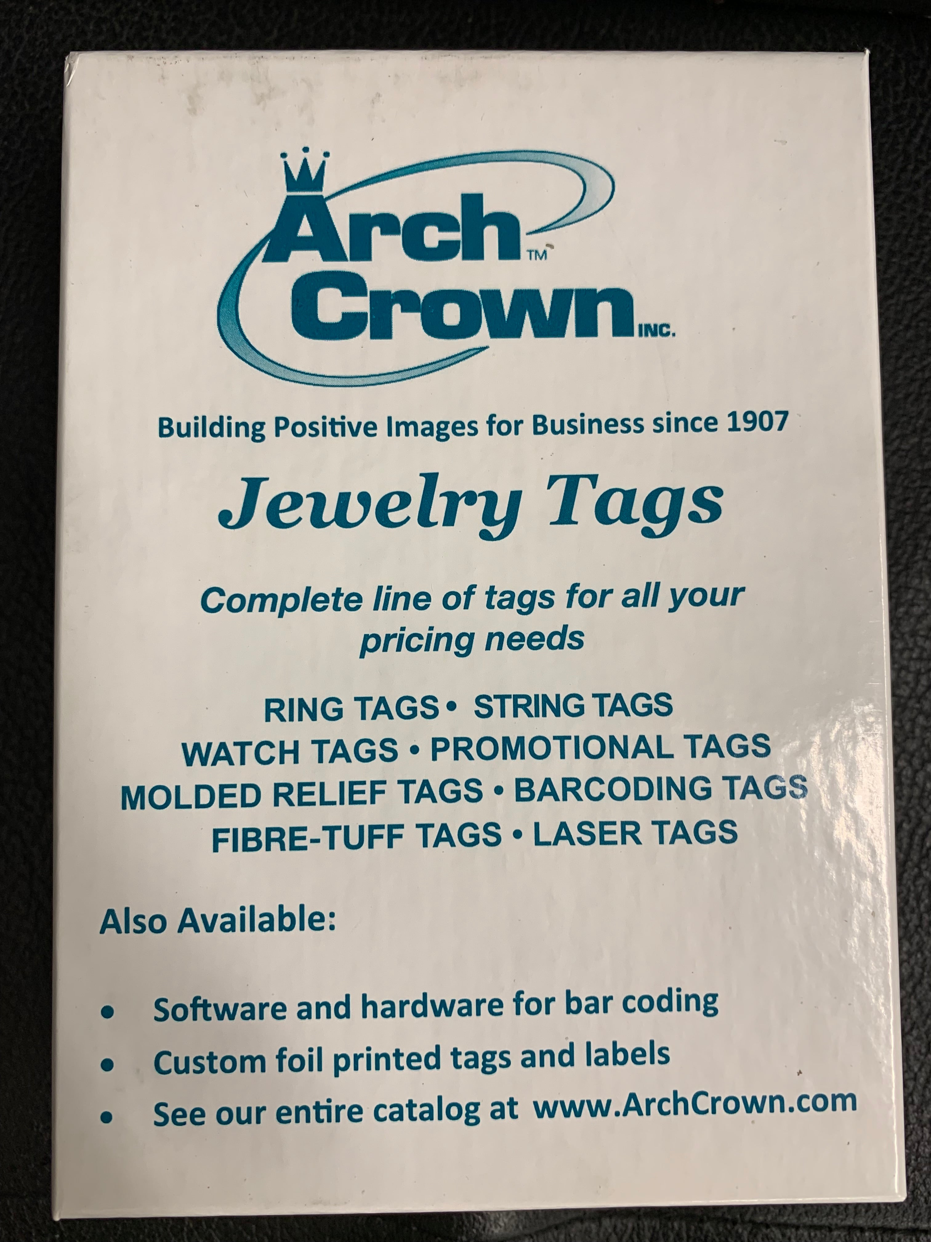 Silver PVC String Tags - 3/8"x3/4"