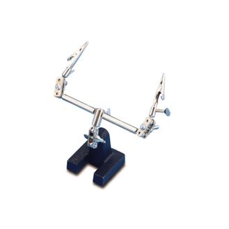 Horseshoe Shaped Double Clamp-On Stand